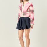 Stripe Cardigan