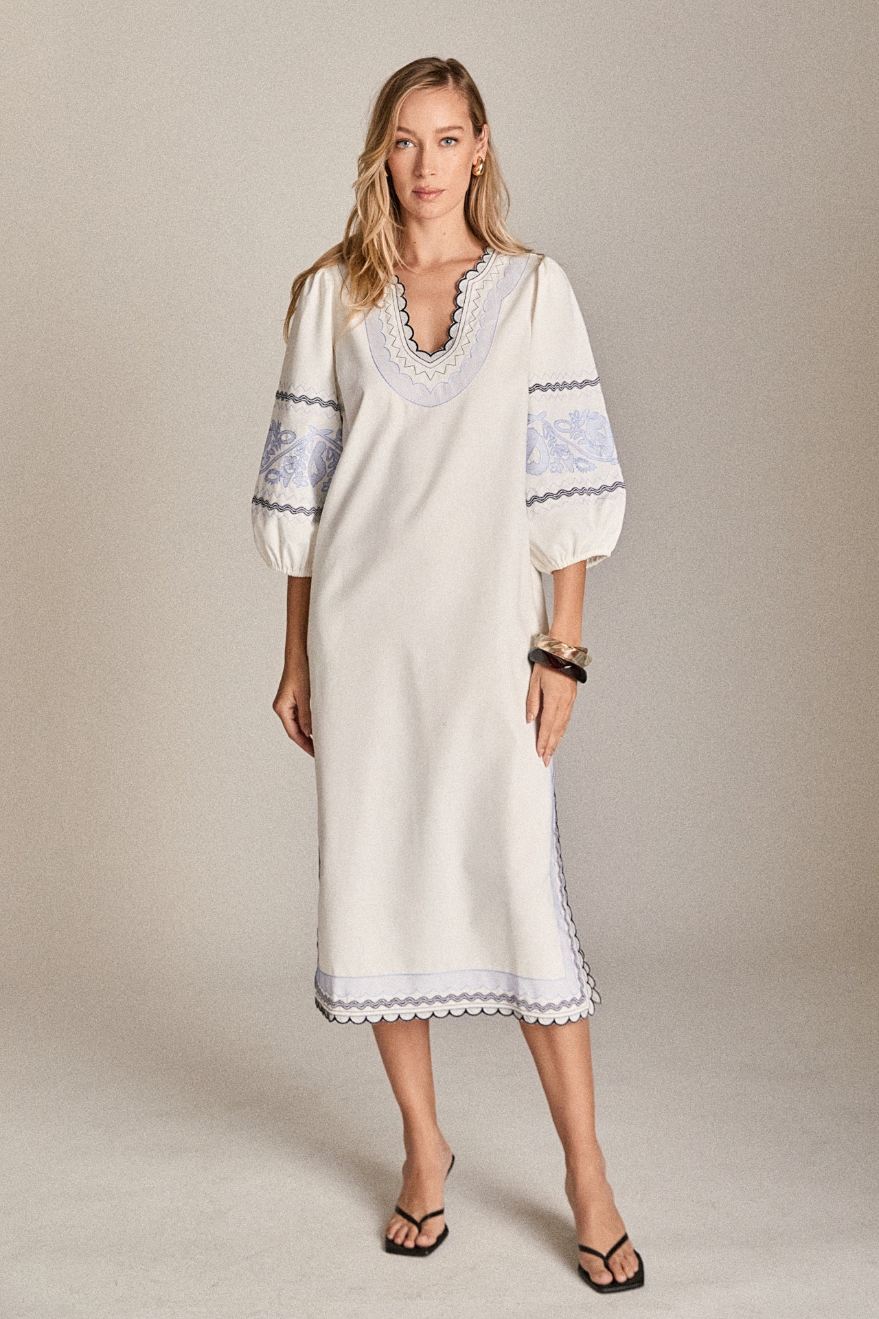 The Scallop Stitch Midi – English Factory