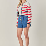 Stripe Cardigan