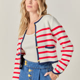 Stripe Cardigan
