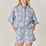 The Charlotte Volume Sleeve Shirt
