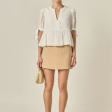 The Clara Peplum Top
