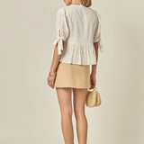 The Clara Peplum Top