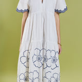 Blossom Edge Midi Dress