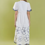 Blossom Edge Midi Dress