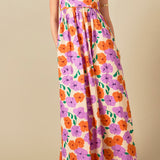 Print Empire Waist Maxi Dress