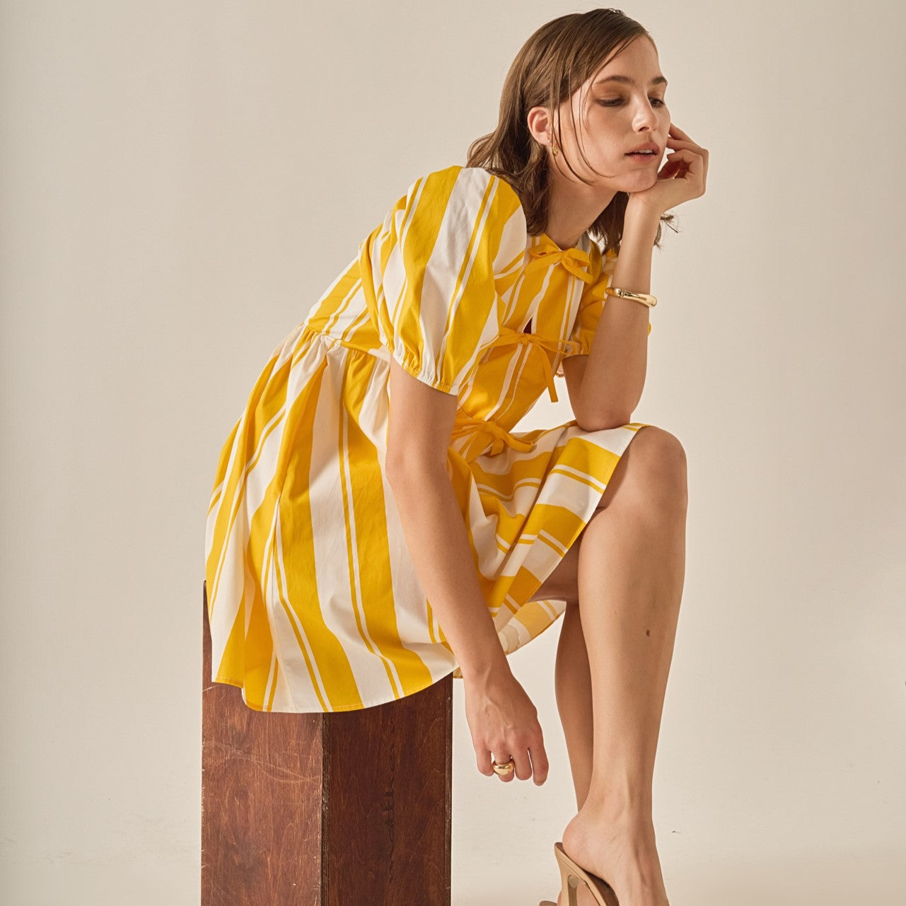 Golden Hour Mini Dress