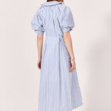 Everly Seersucker Striped Midi Dress