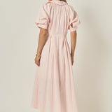 Everly Seersucker Striped Midi Dress