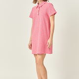 Lauren Stretch Striped Mini Dress