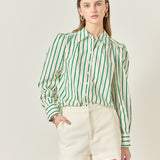 Stripe Shirt in Green