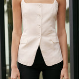 Tailored Vest Top