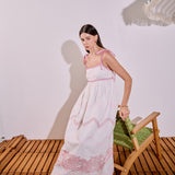 Elodie Embroidered Maxi Dress