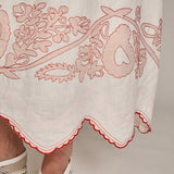 The Elodie Embroidered Maxi Dress