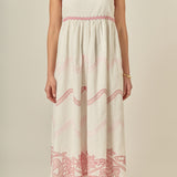Elodie Embroidered Maxi Dress