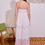 Elodie Embroidered Maxi Dress