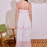 Elodie Embroidered Maxi Dress