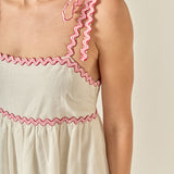 Elodie Embroidered Maxi Dress
