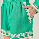 The Giselle Embroidered Shorts