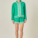 The Giselle Embroidered Shorts