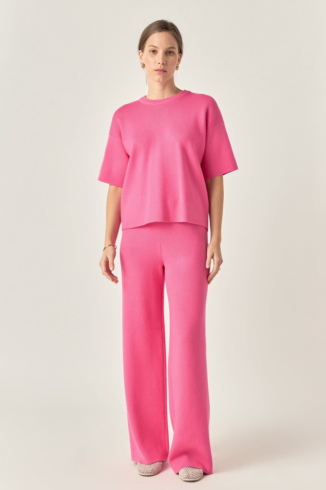 Crochet Knit Pants – English Factory