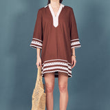 Ric Rac Tunic Mini Dress