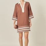 Ric Rac Tunic Mini Dress