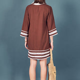 Ric Rac Tunic Mini Dress