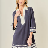 Ric Rac Tunic Mini Dress