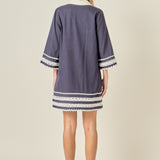 Ric Rac Tunic Mini Dress