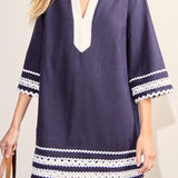 Ric Rac Tunic Mini Dress