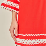 Ric Rac Tunic Mini Dress