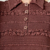 Textured Mini Dress