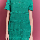 Textured Mini Dress