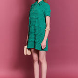 Textured Mini Dress