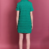 Textured Mini Dress