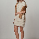 Textured Mini Dress