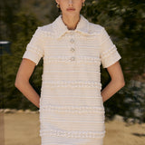 Textured Mini Dress