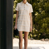 Textured Mini Dress