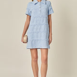Textured Mini Dress