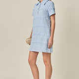 Textured Mini Dress