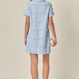 Textured Mini Dress