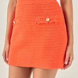 Knit Mini Skirt
