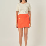 Knit Mini Skirt