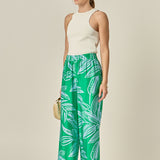 Elodie Fringe Hem Pants