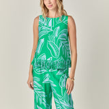 Elodie Fringe Hem Pants