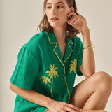 The Colette Tropical Embroidered Shirt