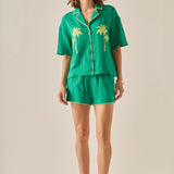 The Colette Tropical Embroidered Shirt