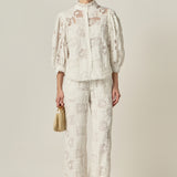 Eloise Embroidered Blouse