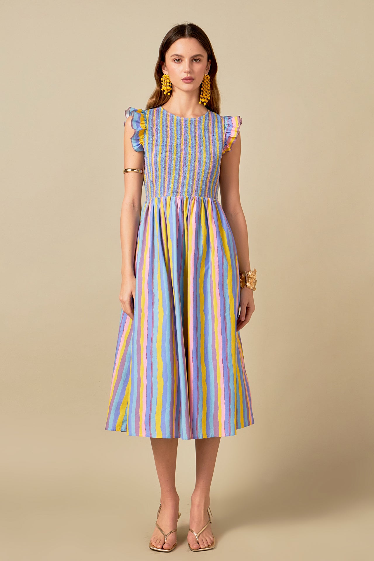 english factory shirt midi dress English Factory Long-Sleeve Pleated A-Line Midi Shirt Dress In White - 37% Off